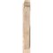 Ekena Millwork Traditional Slat Smooth Outlooker, Douglas Fir, 5 1/2"W x 24"D x 36"H OUT06X24X36TRA06SDF - alternate 3